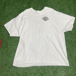 Harley‑Davidson T‑Shirt Men’s XXXL White Short Sleeve Graphic Tee
